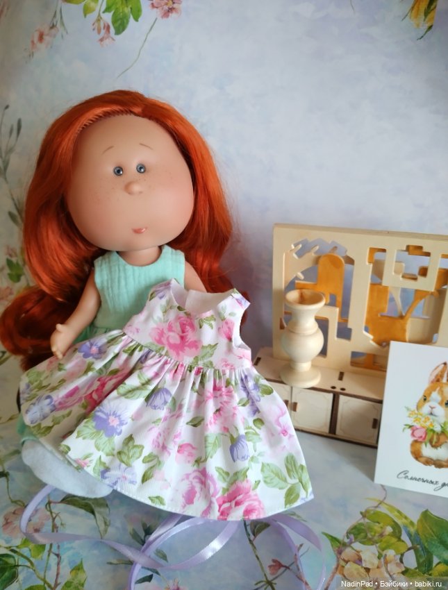 Мотя и подарок — Куклы Nines d'Onil (Нинес): Миа (Mia) (фото 10)