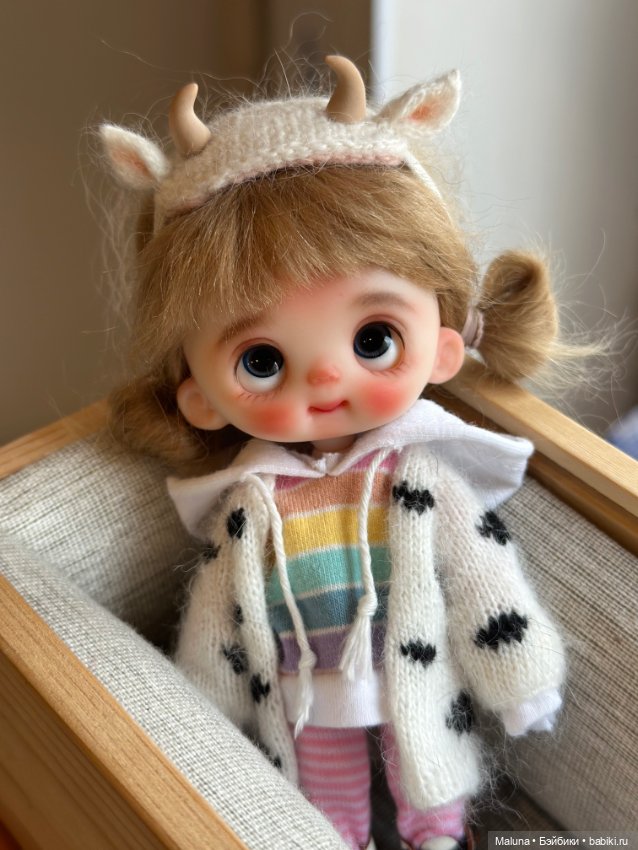 Малышка Му Му ob11 — Домашние фото авторских кукол: личные коллекции (фото 6)