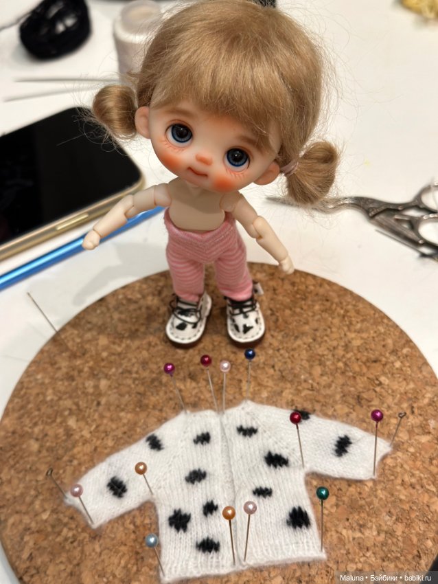 Малышка Му Му ob11 — Домашние фото авторских кукол: личные коллекции (фото 8)