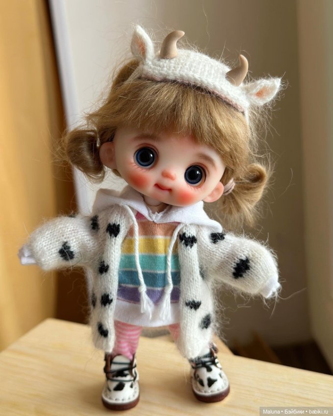 Малышка Му Му ob11 — Домашние фото авторских кукол: личные коллекции