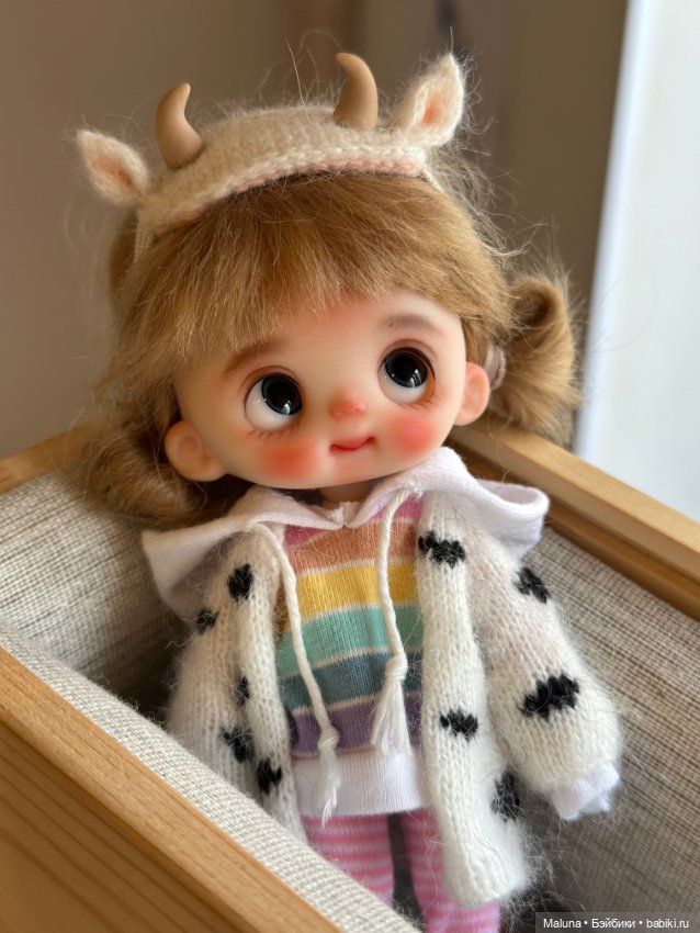 Малышка Му Му ob11 — Домашние фото авторских кукол: личные коллекции (фото 4)