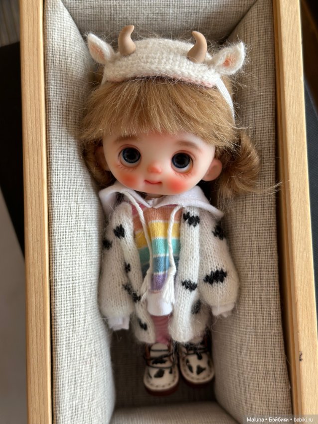 Малышка Му Му ob11 — Домашние фото авторских кукол: личные коллекции (фото 3)