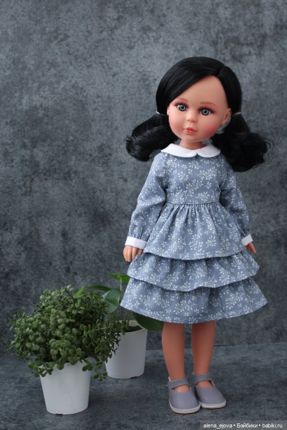 Кати Видал Рохас 35 см — Испанские куклы (разное): Vestida de Azul (фото 10)