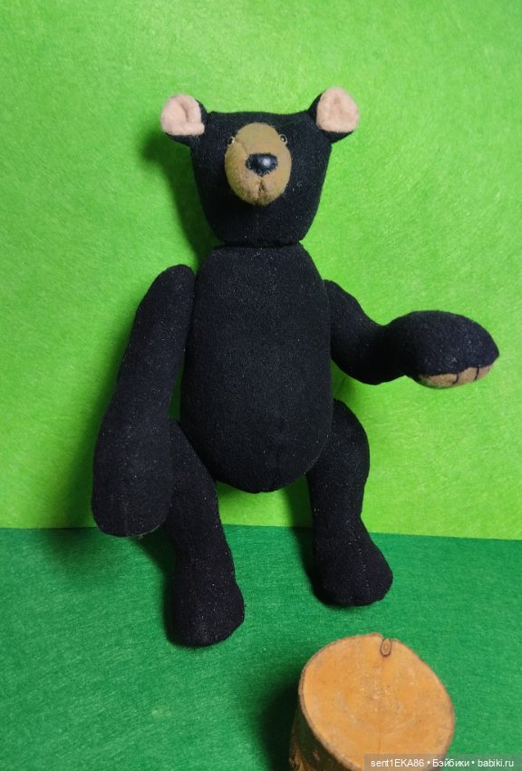 Как вам новый мишка — Авторские игрушки из разных материалов: синельная проволока (фото 2)
