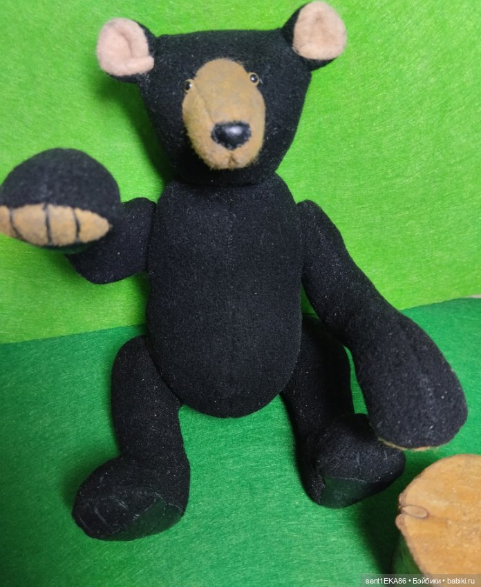 Как вам новый мишка — Авторские игрушки из разных материалов: синельная проволока