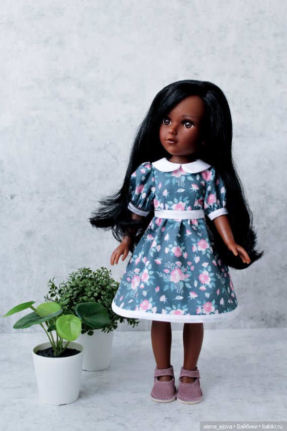 Стелла Видал Рохас 35 см — Испанские куклы (разное): Vestida de Azul