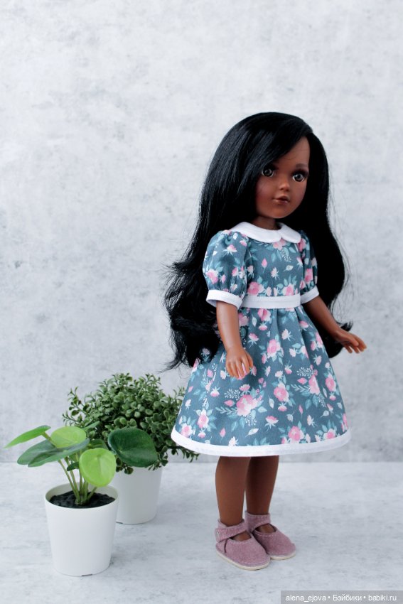 Стелла Видал Рохас 35 см — Испанские куклы (разное): Vestida de Azul (фото 10)