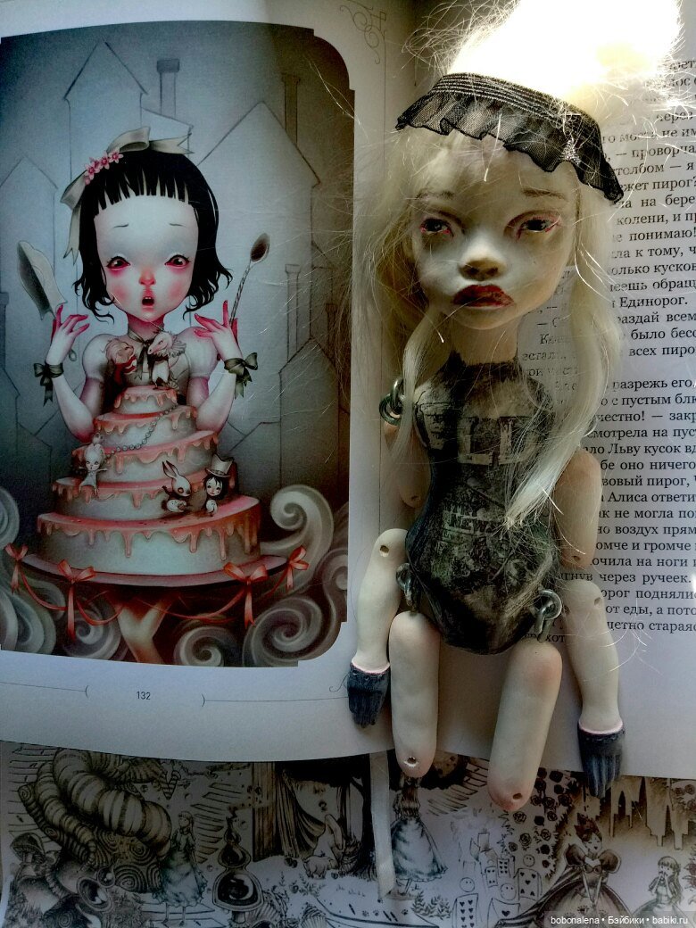 Март. Пока не получилось — Лепка авторских кукол: полимерная глина (фото 2)