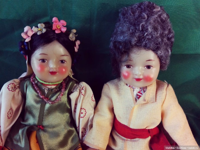 "Дружба народов".Сувенирные куклы