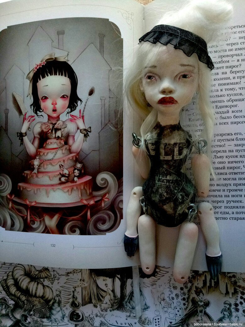 Март. Пока не получилось — Лепка авторских кукол: полимерная глина (фото 5)