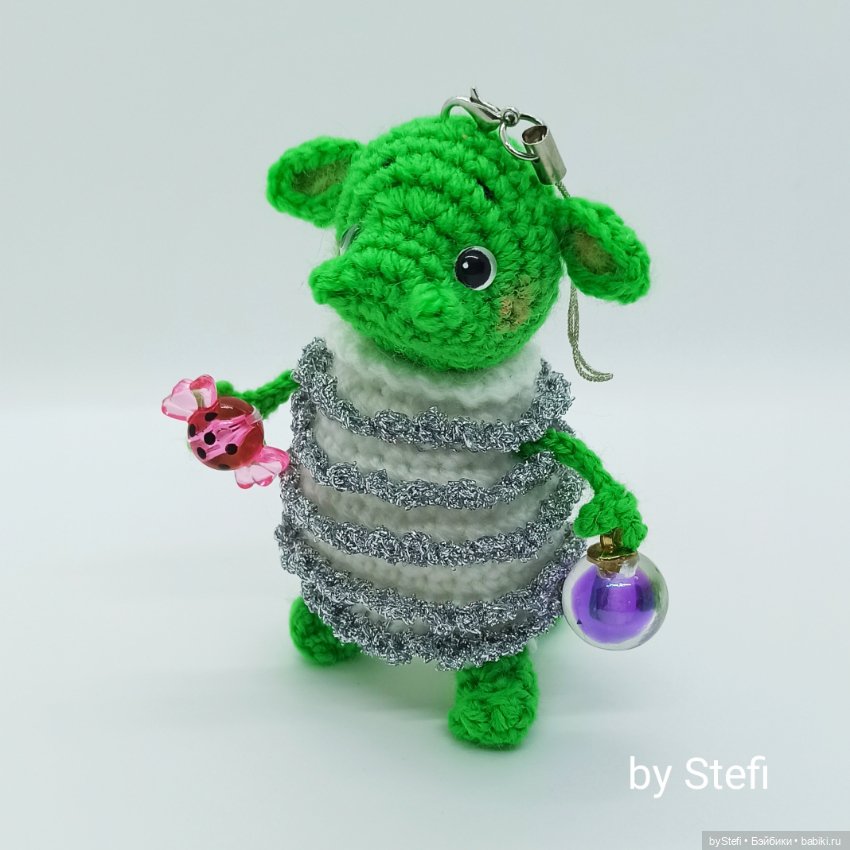 Дракончик. Ёлочная игрушка (фото 4)