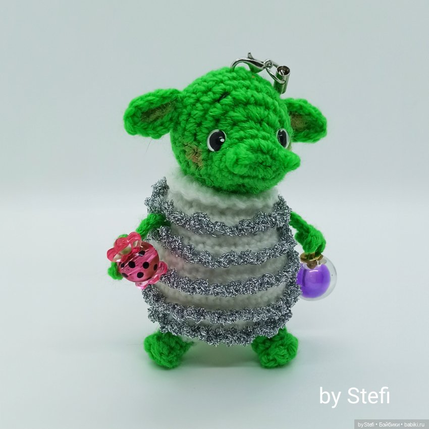 Дракончик. Ёлочная игрушка (фото 3)