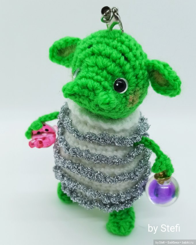 Дракончик. Ёлочная игрушка (фото 9)
