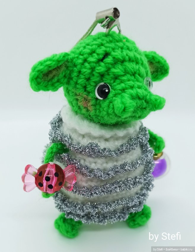 Дракончик. Ёлочная игрушка (фото 8)