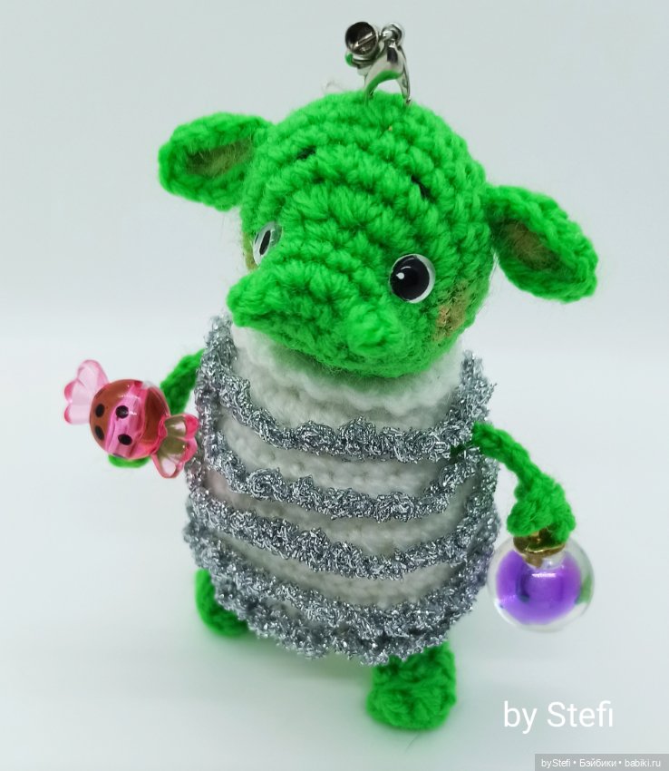 Дракончик. Ёлочная игрушка (фото 7)