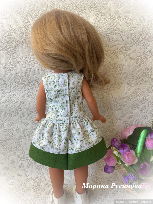 Мы любим платья — Одежда и обувь для кукол своими руками: фото (фото 7)