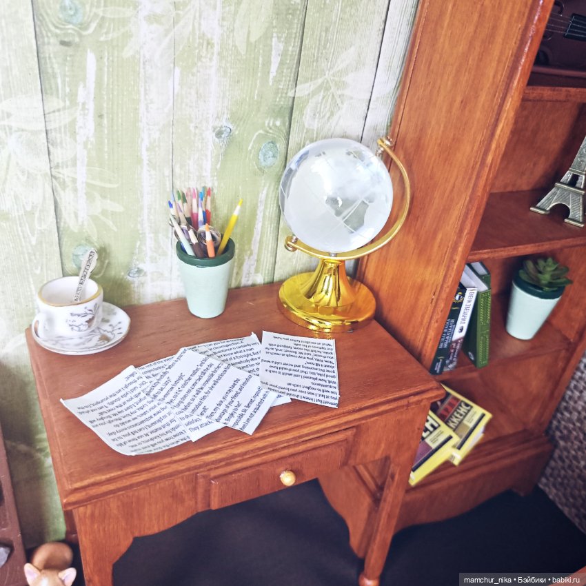 Кабинет 🔍 — Румбоксы и кукольные интерьеры: фото (фото 3)