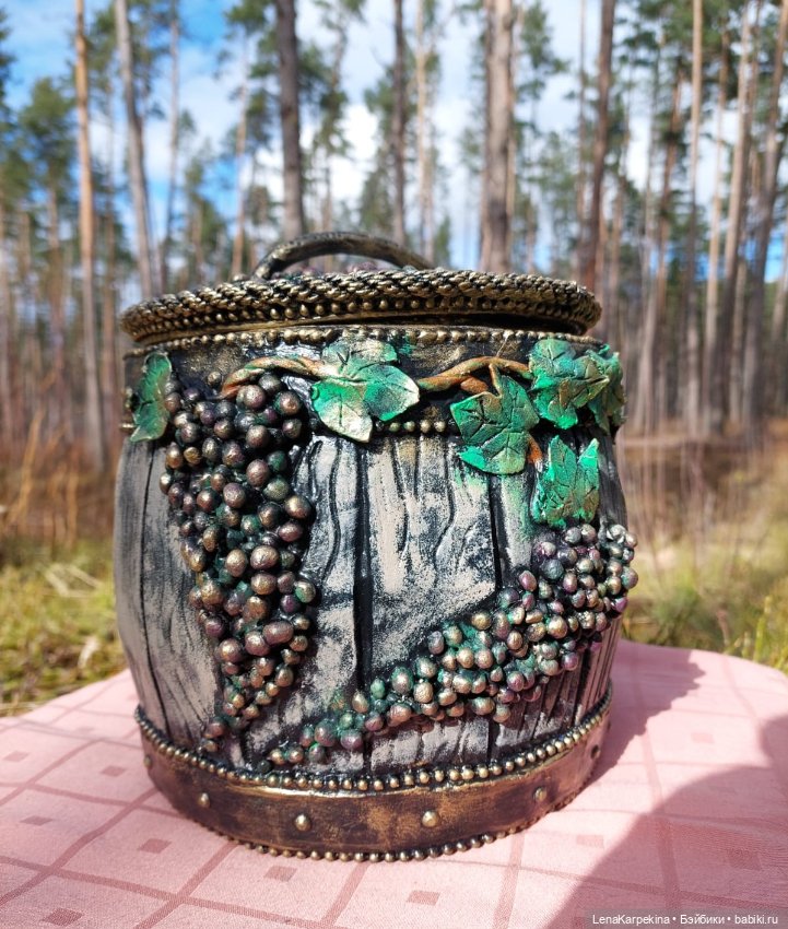 Боченок с виноградом — Другие хобби и увлечения: сад (фото 2)