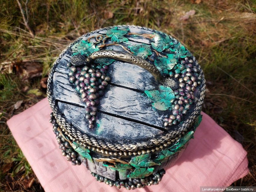 Боченок с виноградом — Другие хобби и увлечения: сад (фото 8)