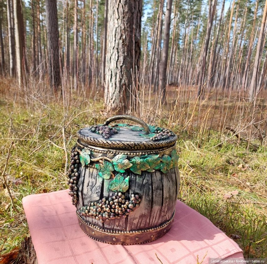 Боченок с виноградом — Другие хобби и увлечения: сад (фото 7)