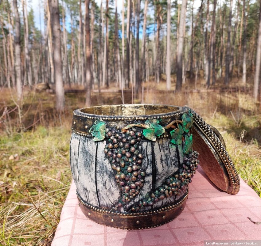 Боченок с виноградом — Другие хобби и увлечения: сад (фото 3)