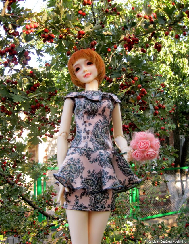 Платье с воланом — Куклы Supia Doll (Супия): корейские BJD (БЖД) (фото 8)
