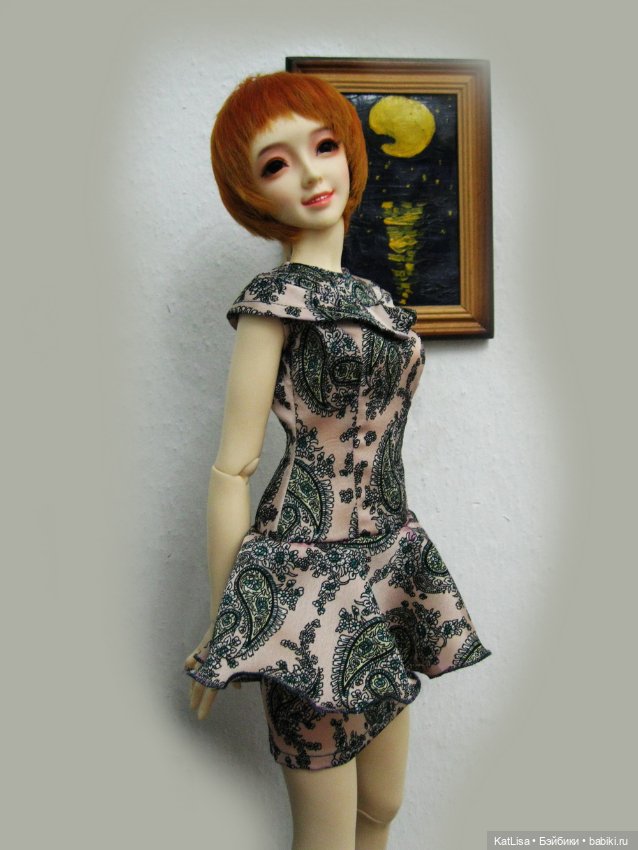 Платье с воланом — Куклы Supia Doll (Супия): корейские BJD (БЖД)