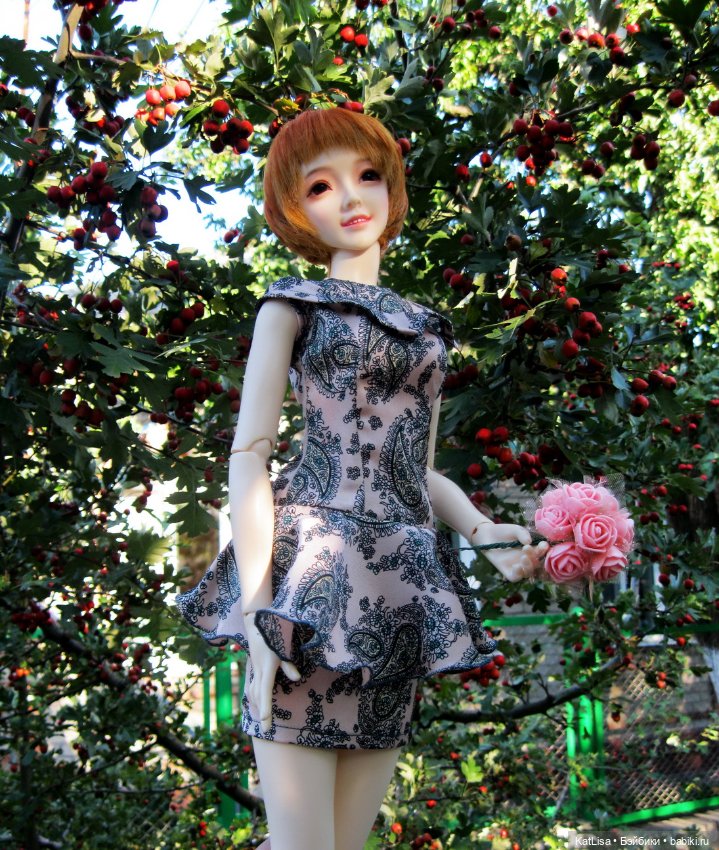Платье с воланом — Куклы Supia Doll (Супия): корейские BJD (БЖД) (фото 7)