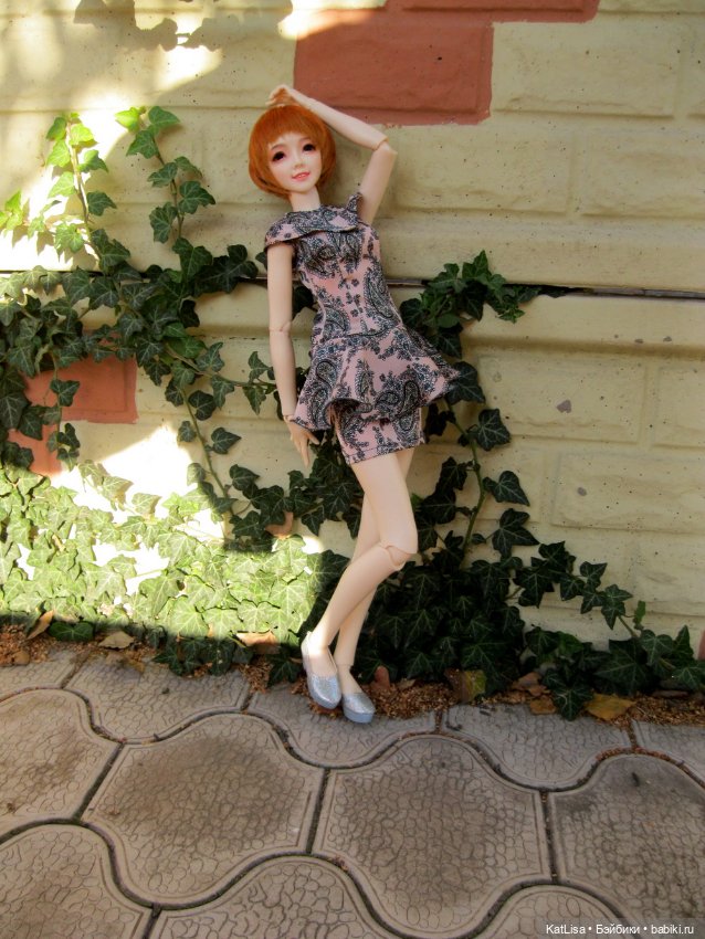 Платье с воланом — Куклы Supia Doll (Супия): корейские BJD (БЖД) (фото 4)