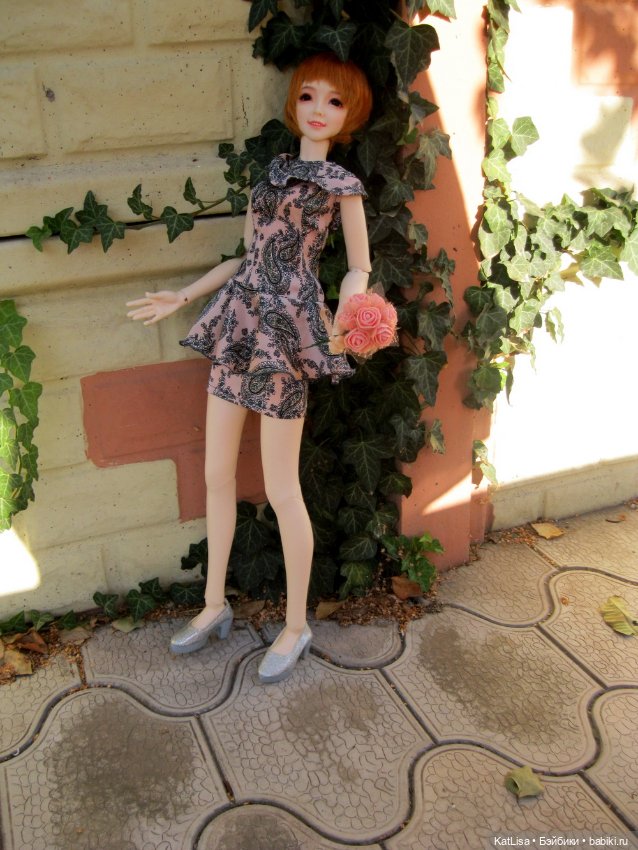 Платье с воланом — Куклы Supia Doll (Супия): корейские BJD (БЖД) (фото 5)