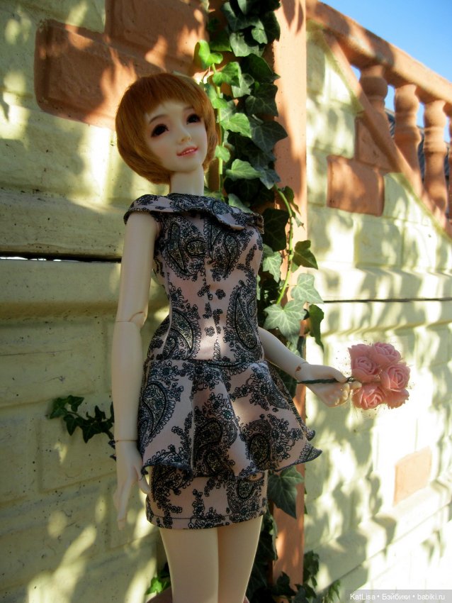 Платье с воланом — Куклы Supia Doll (Супия): корейские BJD (БЖД) (фото 6)