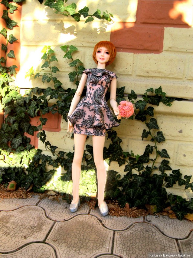 Платье с воланом — Куклы Supia Doll (Супия): корейские BJD (БЖД) (фото 2)