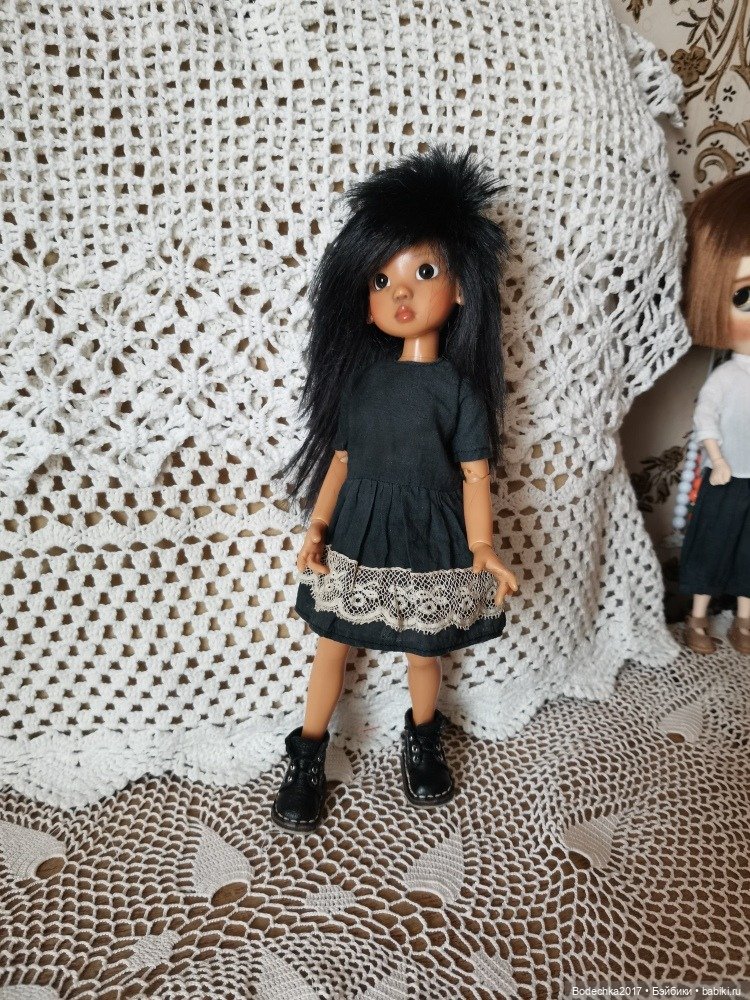 Черное или белое — Куклы Kaye Wiggs (Кайе Виггс): авторские BJD (БЖД)