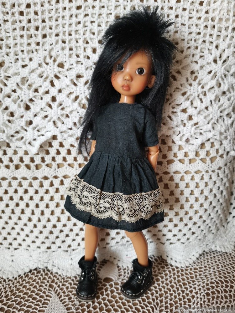 Черное или белое — Куклы Kaye Wiggs (Кайе Виггс): авторские BJD (БЖД) (фото 4)