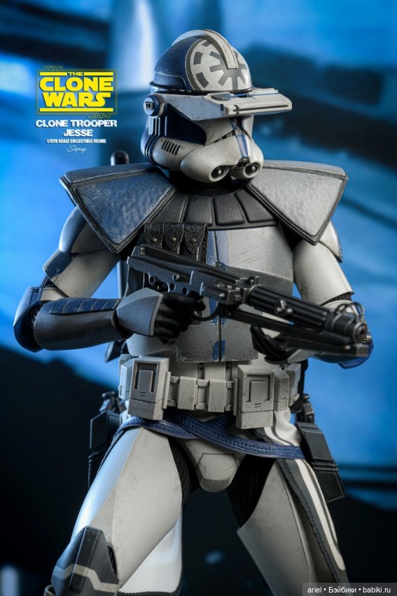 Релиз фигурки клона-штурмовика Джесси от Hot Toys по мотивам анимационного сериала «Звездные войны: Войны клонов»
