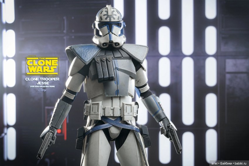 Релиз фигурки клона-штурмовика Джесси от Hot Toys по мотивам анимационного сериала «Звездные войны: Войны клонов» (фото 4)