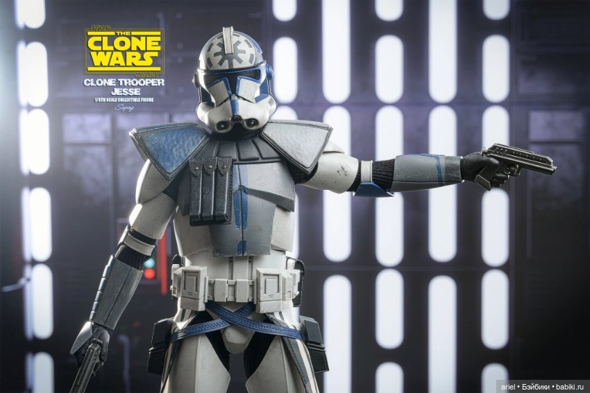 Релиз фигурки клона-штурмовика Джесси от Hot Toys по мотивам анимационного сериала «Звездные войны: Войны клонов» (фото 3)