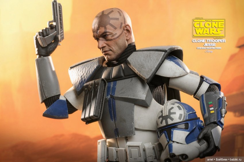 Релиз фигурки клона-штурмовика Джесси от Hot Toys по мотивам анимационного сериала «Звездные войны: Войны клонов» (фото 5)