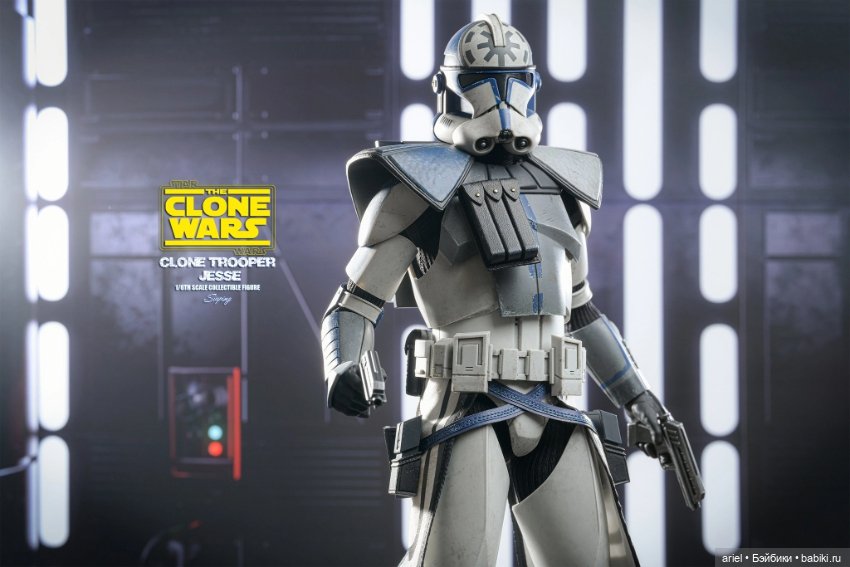 Релиз фигурки клона-штурмовика Джесси от Hot Toys по мотивам анимационного сериала «Звездные войны: Войны клонов» (фото 7)