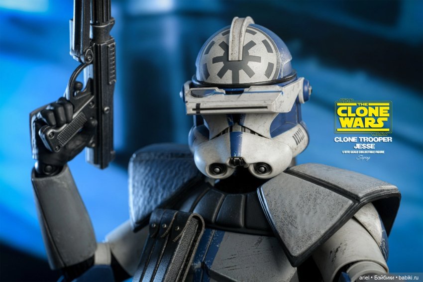 Релиз фигурки клона-штурмовика Джесси от Hot Toys по мотивам анимационного сериала «Звездные войны: Войны клонов» (фото 2)