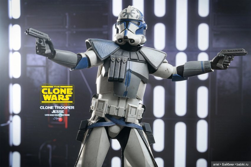 Релиз фигурки клона-штурмовика Джесси от Hot Toys по мотивам анимационного сериала «Звездные войны: Войны клонов» (фото 6)