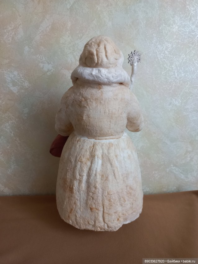 Ватный Дед Мороз (стилизация ретро) (фото 3)