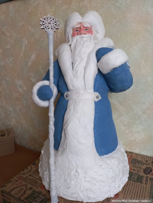 Дед Мороз своими руками. Пошаговые инструкции, мастер-классы с фото