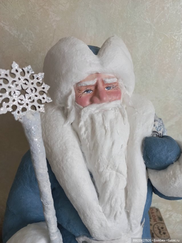 Классический дед Мороз из ваты (фото 2)