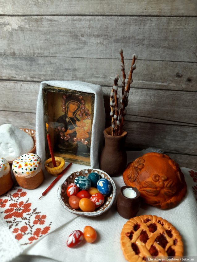 Пасха. Миниатюра — Авторские игрушки из разных материалов: синельная проволока (фото 5)