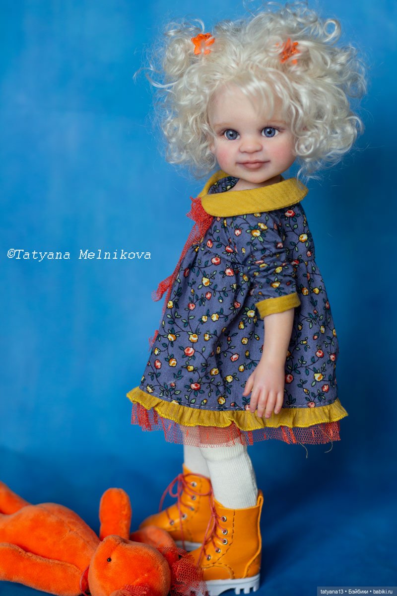 Девчонка Одуванчик (ООАК Паола Рейна-Paola Reina)