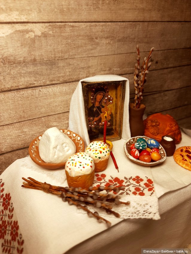 Пасха. Миниатюра — Авторские игрушки из разных материалов: синельная проволока (фото 3)