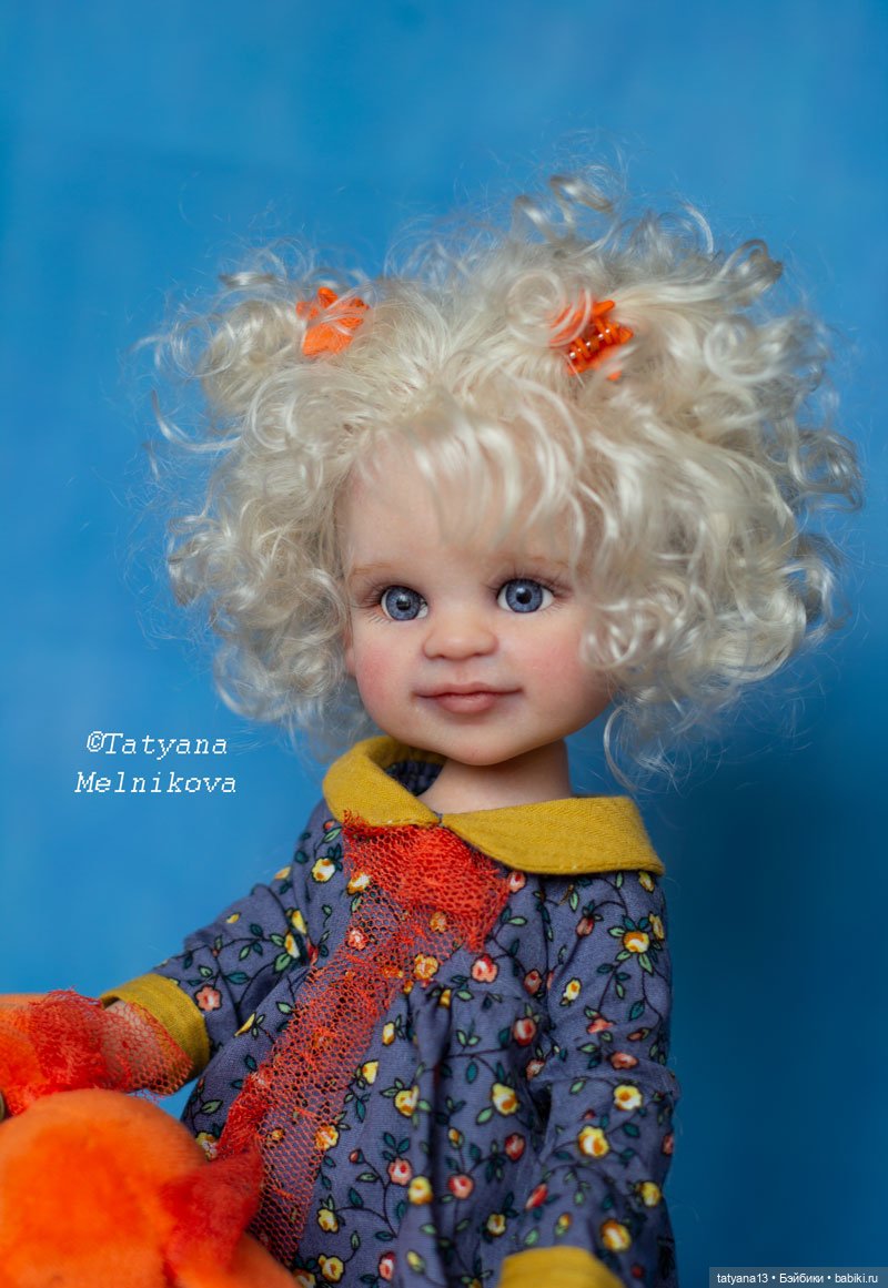 Девчонка Одуванчик (ООАК Паола Рейна-Paola Reina)