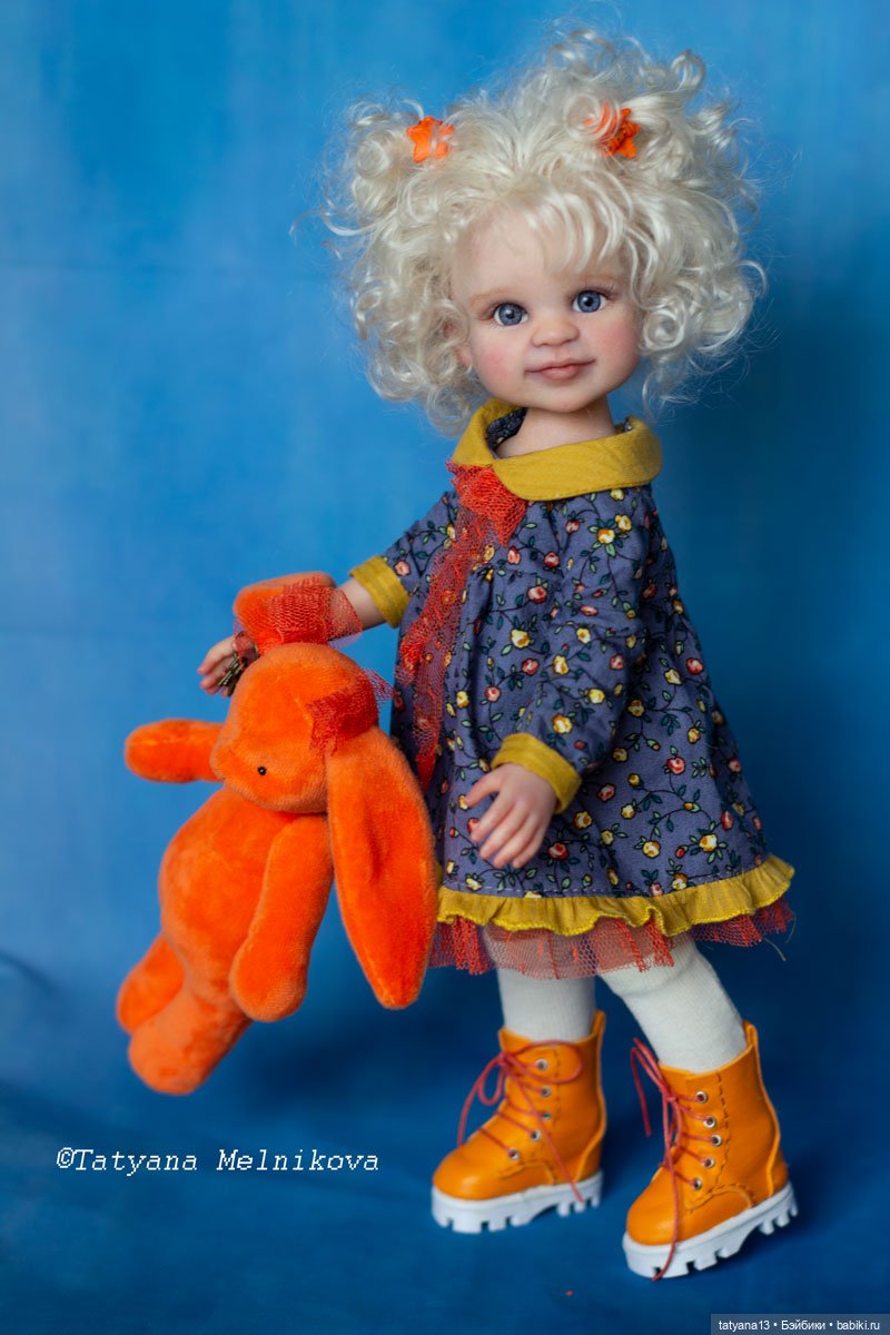 Девчонка Одуванчик (ООАК Паола Рейна-Paola Reina)