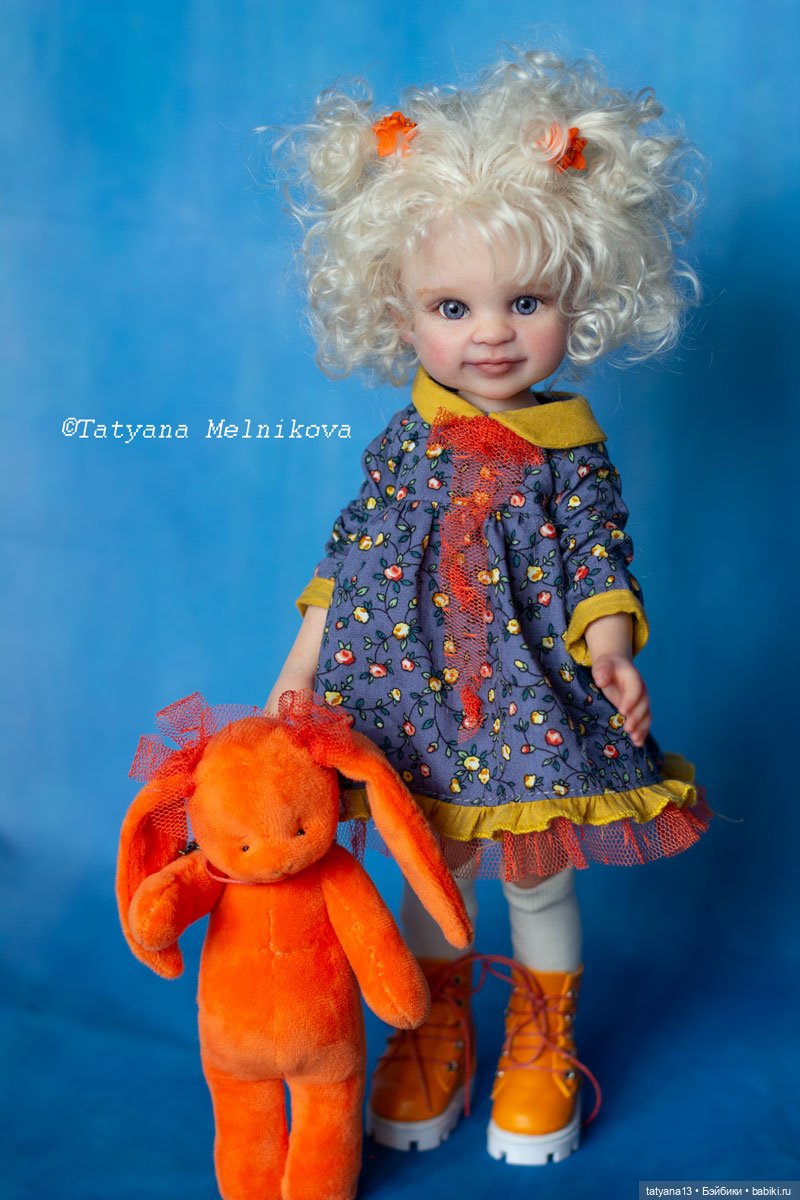 Девчонка Одуванчик (ООАК Паола Рейна-Paola Reina)